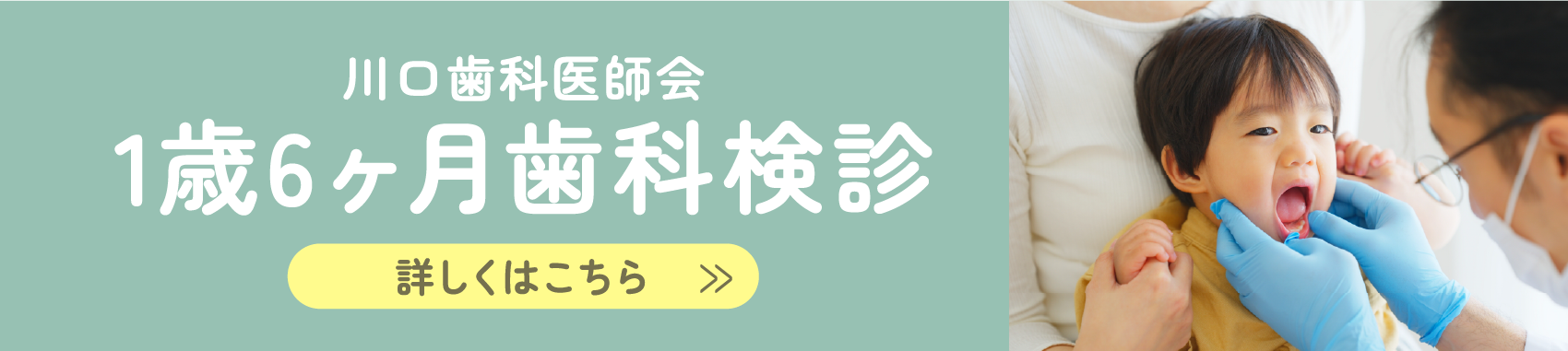 川口歯科医師会 1歳6ヶ月歯科検診
