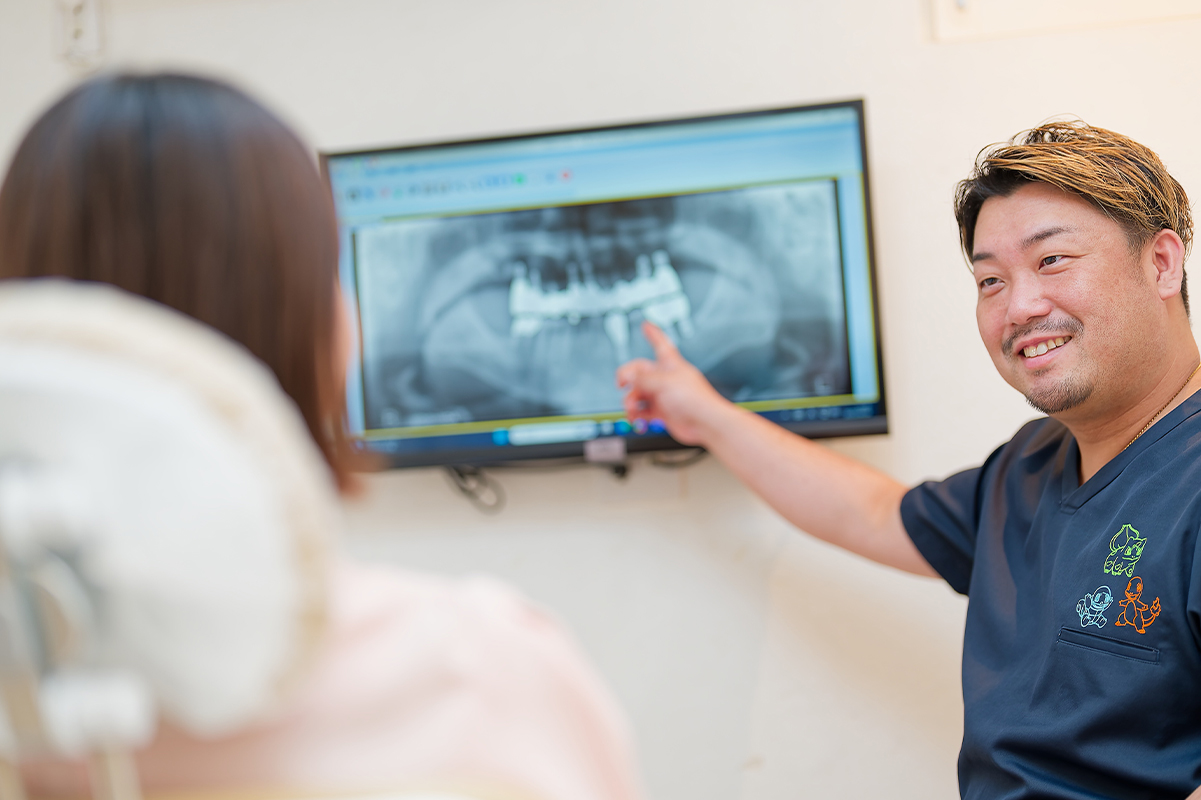 3.歯科医師による丁寧なカウンセリング